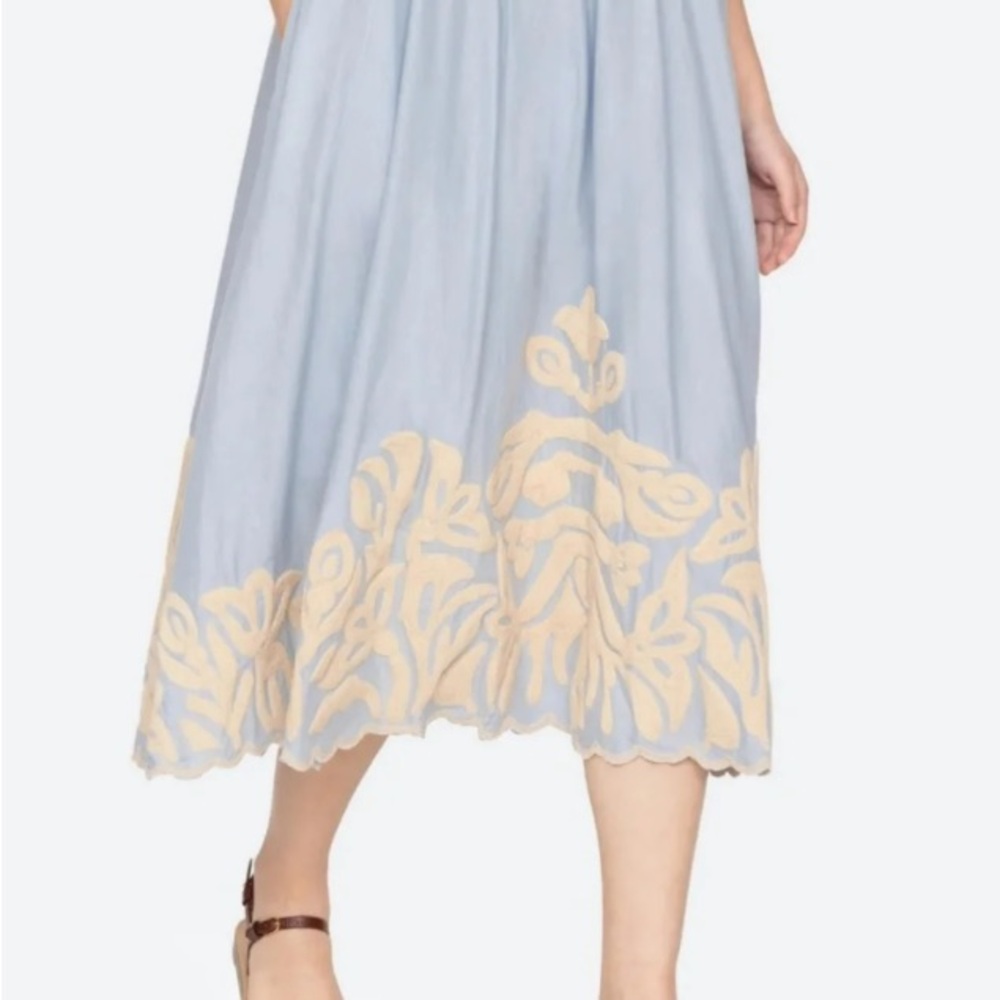 Alexandra Dress ~ Blue - Picture 7 of 7